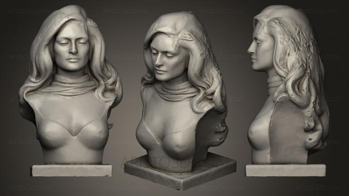 Busts and bas-reliefs of famous people (BUSTC_0125) 3D model for CNC machine